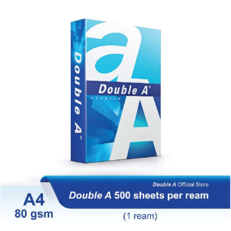 Double A A4 Paper 80gsm 500sheet