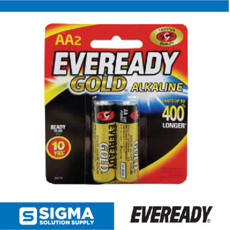 Eveready AA2 Battery Gold Alkaline